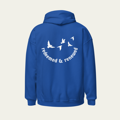 redeemed and renewed hoodie christian sweatshirts