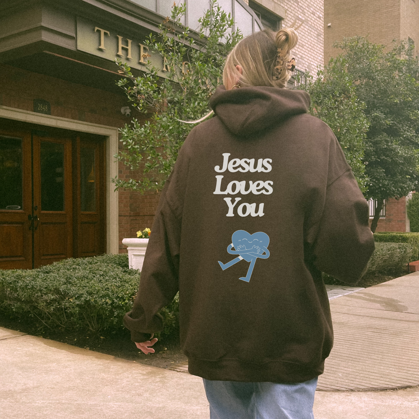 FOR GOD SO ❤️ THE WORLD UNISEX HOODIE