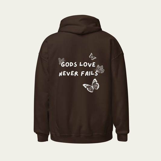 gods love never fails hoodie christian sweatshirts