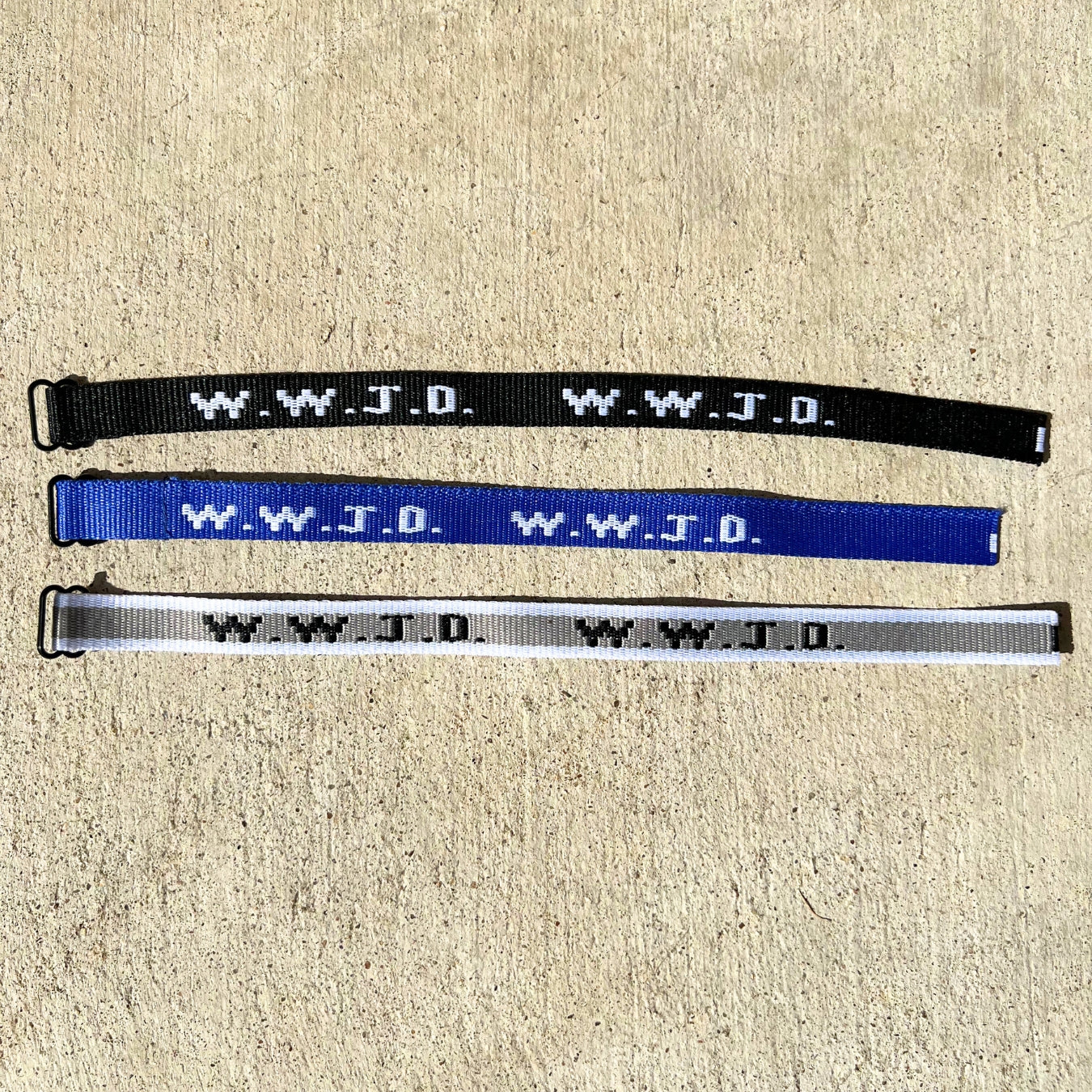 WOVEN WWJD BRACELET- ESSENTIALS BUNDLE