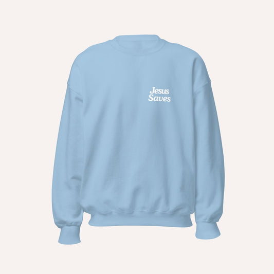 JESUS SAVES UNISEX CREWNECK